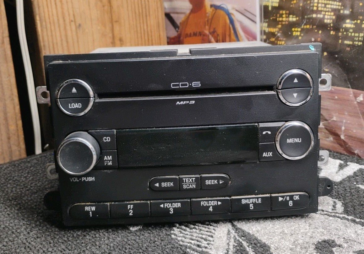 OEM 2008 Ford F-150 AM FM CD6 Disc Radio Stereo AUX Input 08 F150