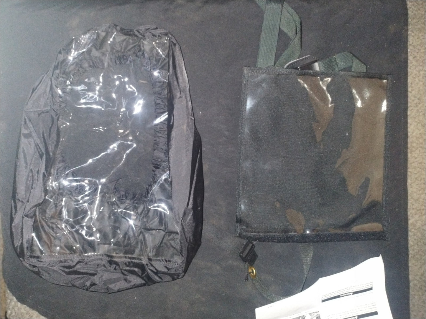 HARLEY DAVIDSON BUELL TANK MAP HOLDER P/N# 61482-01Y And Rain Cover