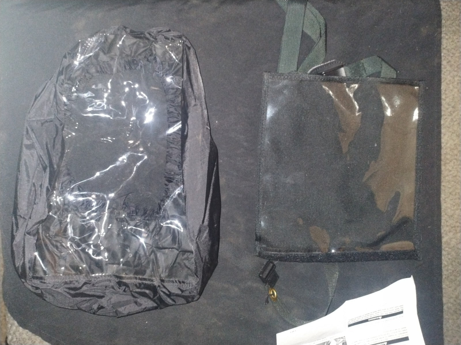 HARLEY DAVIDSON BUELL TANK MAP HOLDER P/N# 61482-01Y And Rain Cover