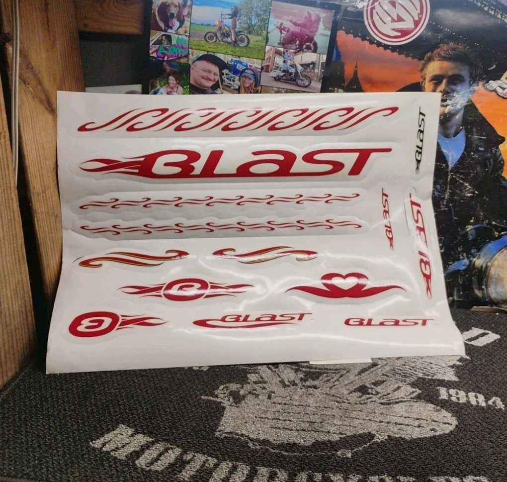 NOS Buell Blast Mesa Personal FX Decal Set 3 H-D 13622-00Y