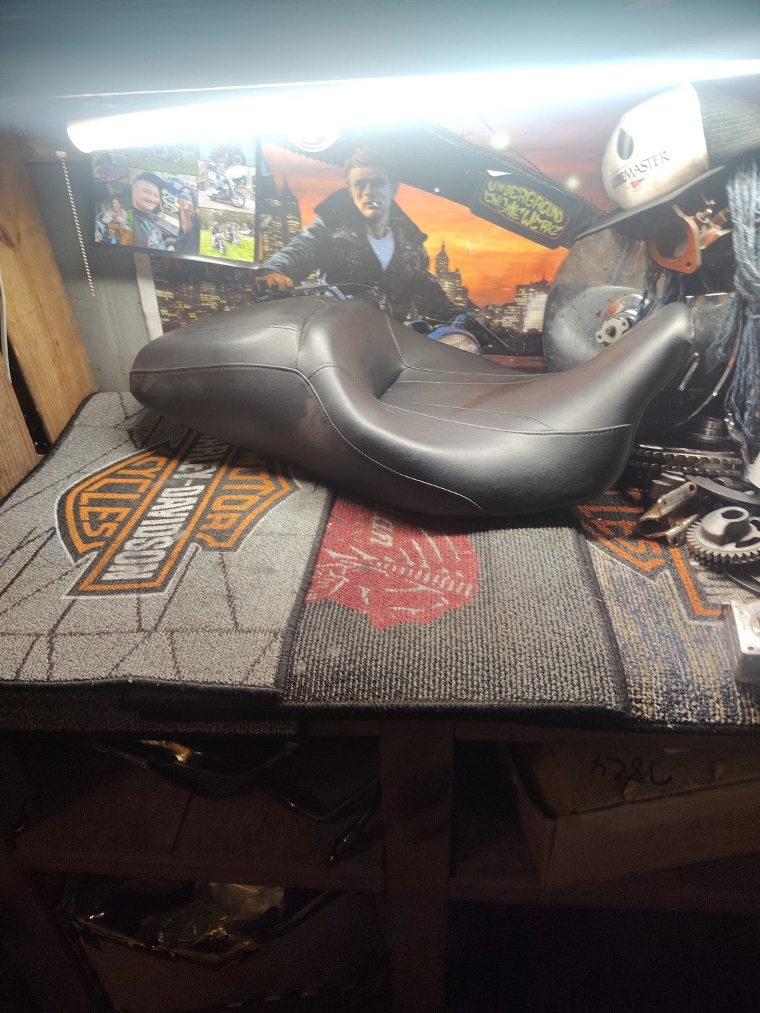 Genuine Harley-Davidson Touring DUAL SEAT Low Profile 52000142