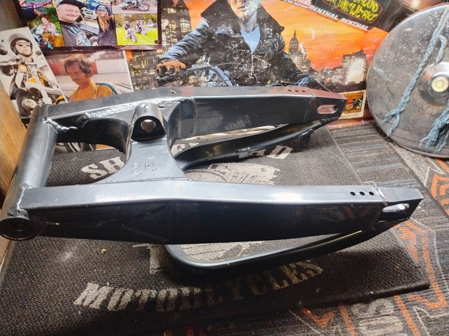 OEM Suzuki GSXR Swingarm Assembly Black/Gray  Aluminum GSX-R