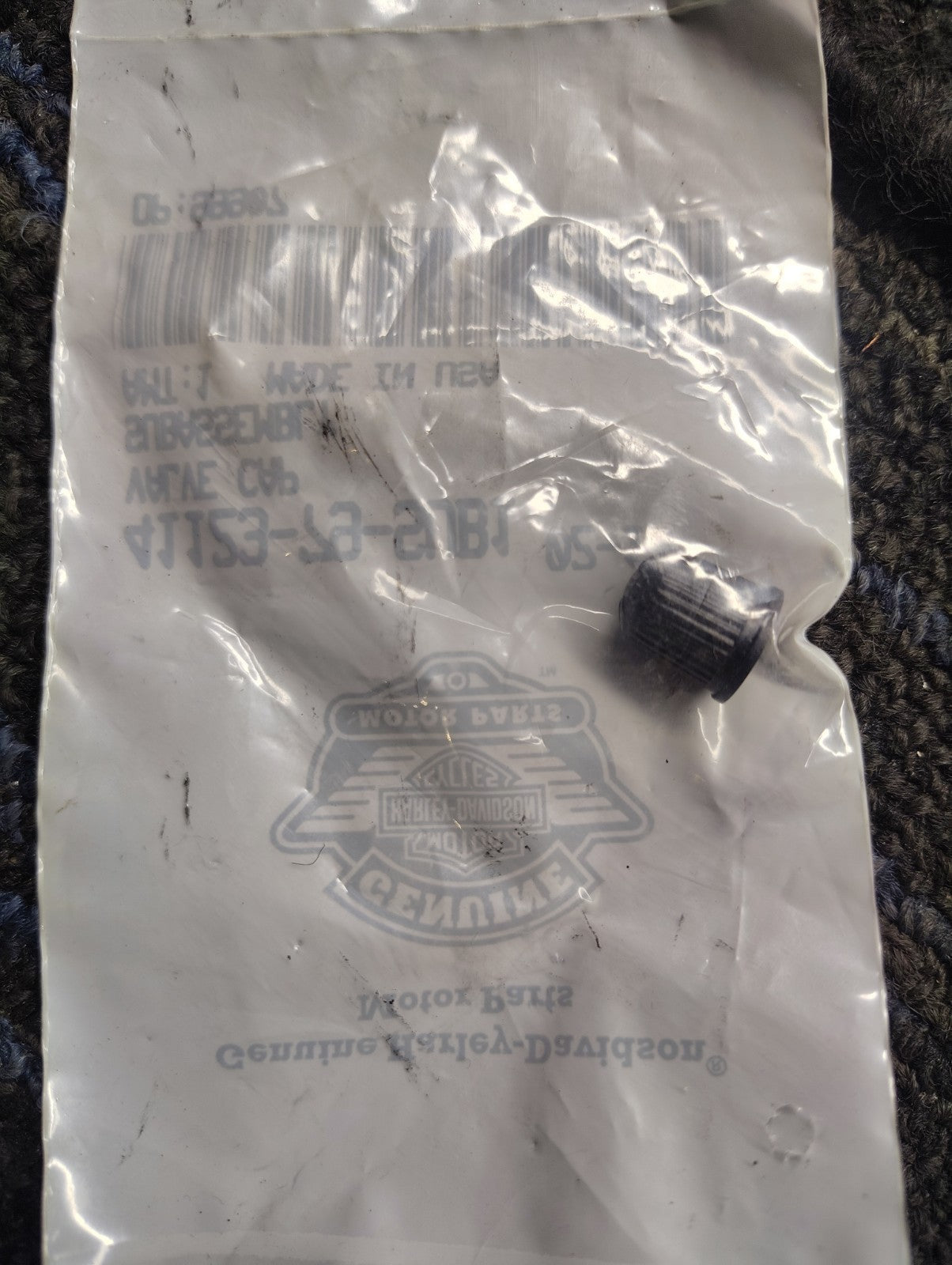 OEM Harley-Davidson Valve Cap Sub-Assembly 41123-79SUB1 Shovelhead