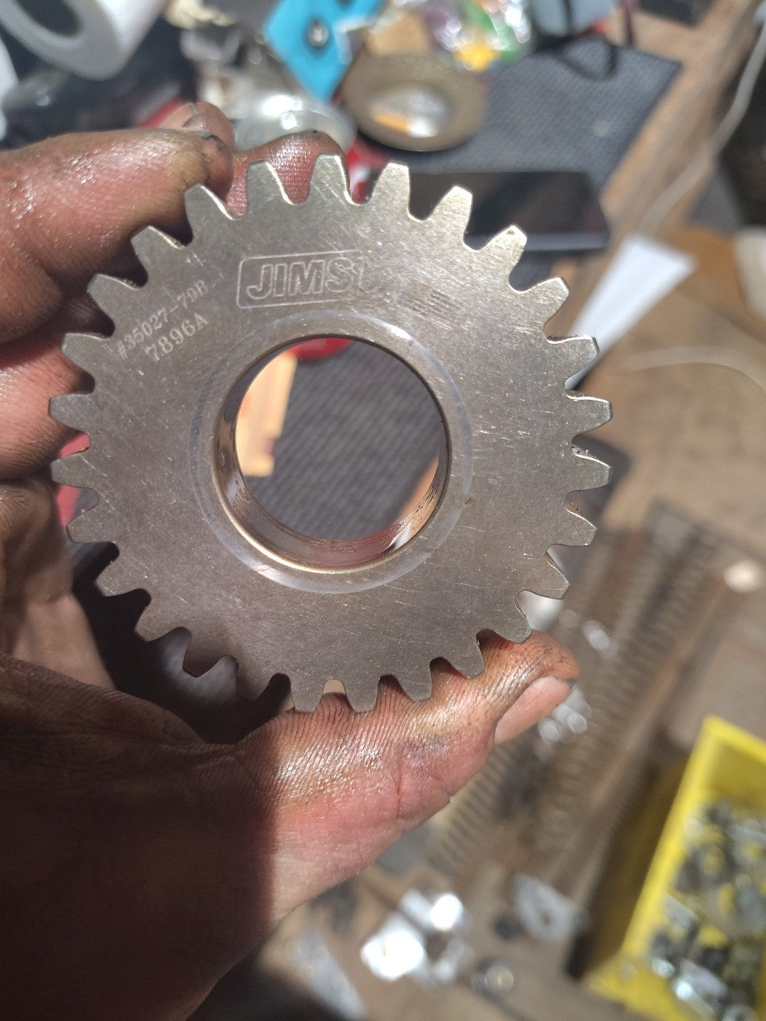 Mainshaft 3rd Countershaft 2nd Gear Stock Ratio for Harley 5-speed #35027-79B