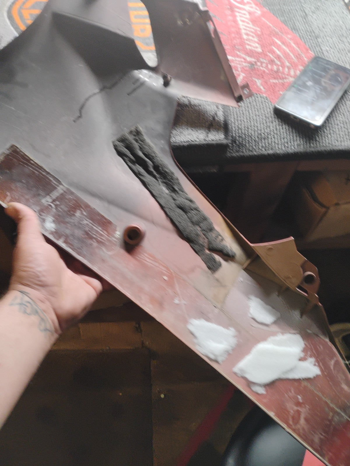 YAMAHA YZF-R  YZF-R6 Right Side Belly Pan Cover 2994767