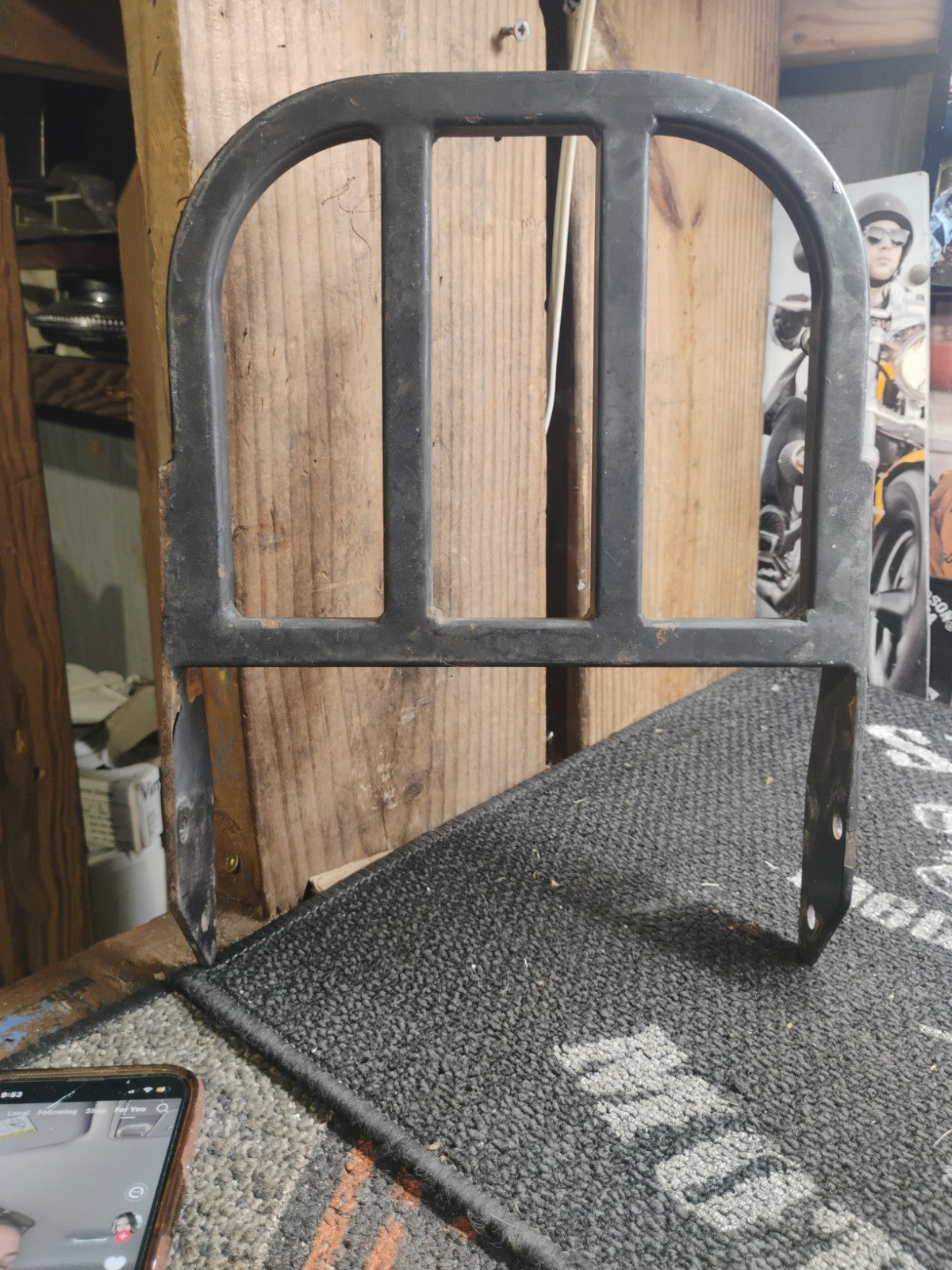 Rear Luggage Rack For Harley Davidson -No Hardware
