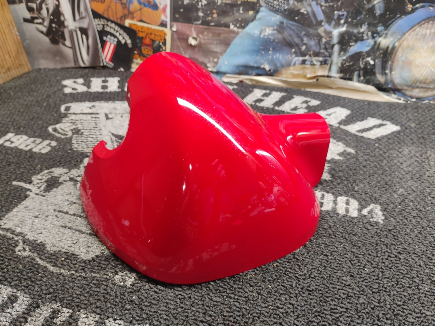 2012 Harley-Davidson CVO Left Lower Fairing Tomahawk Red OEM