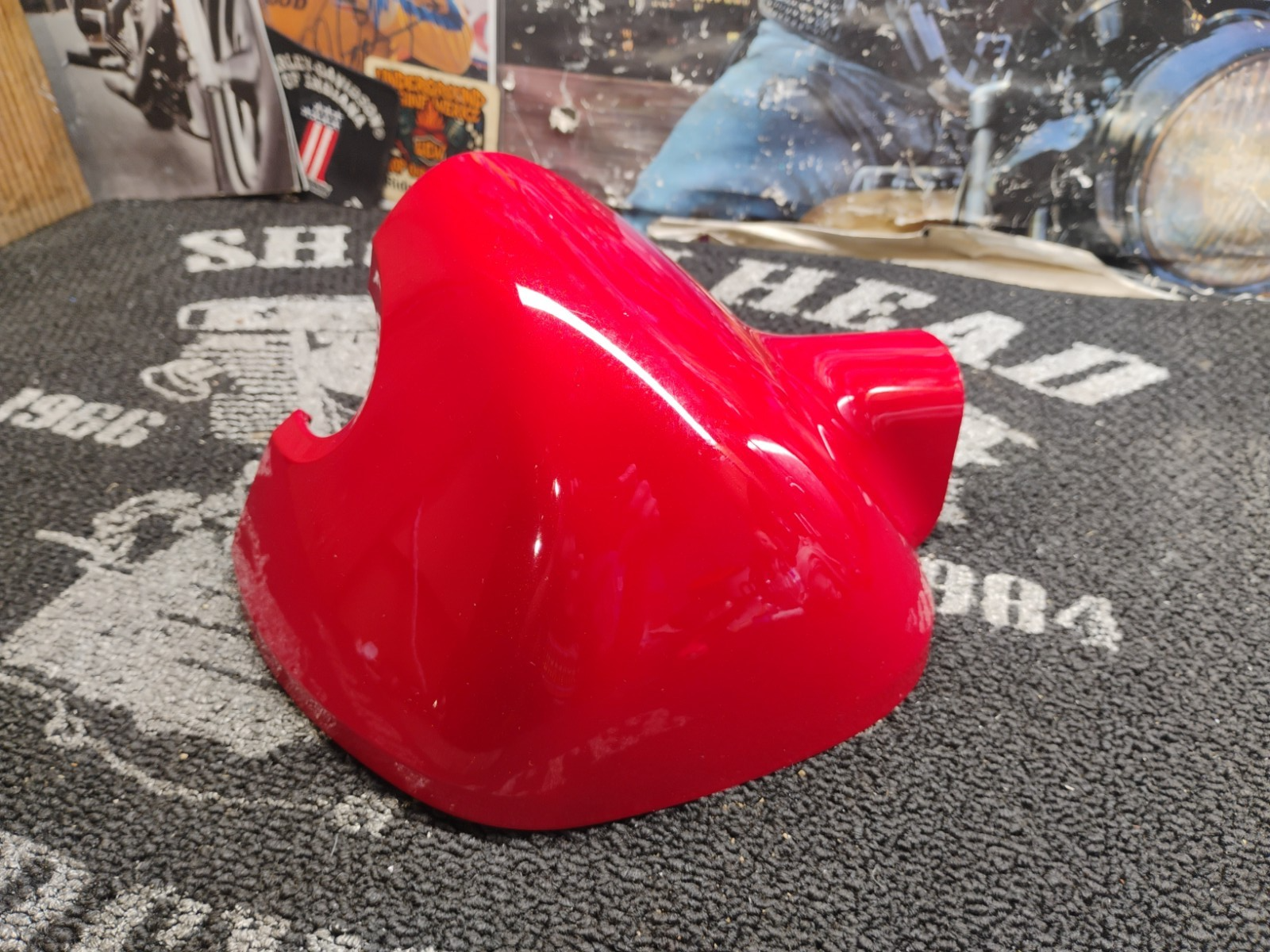 2012 Harley-Davidson CVO Left Lower Fairing Tomahawk Red OEM