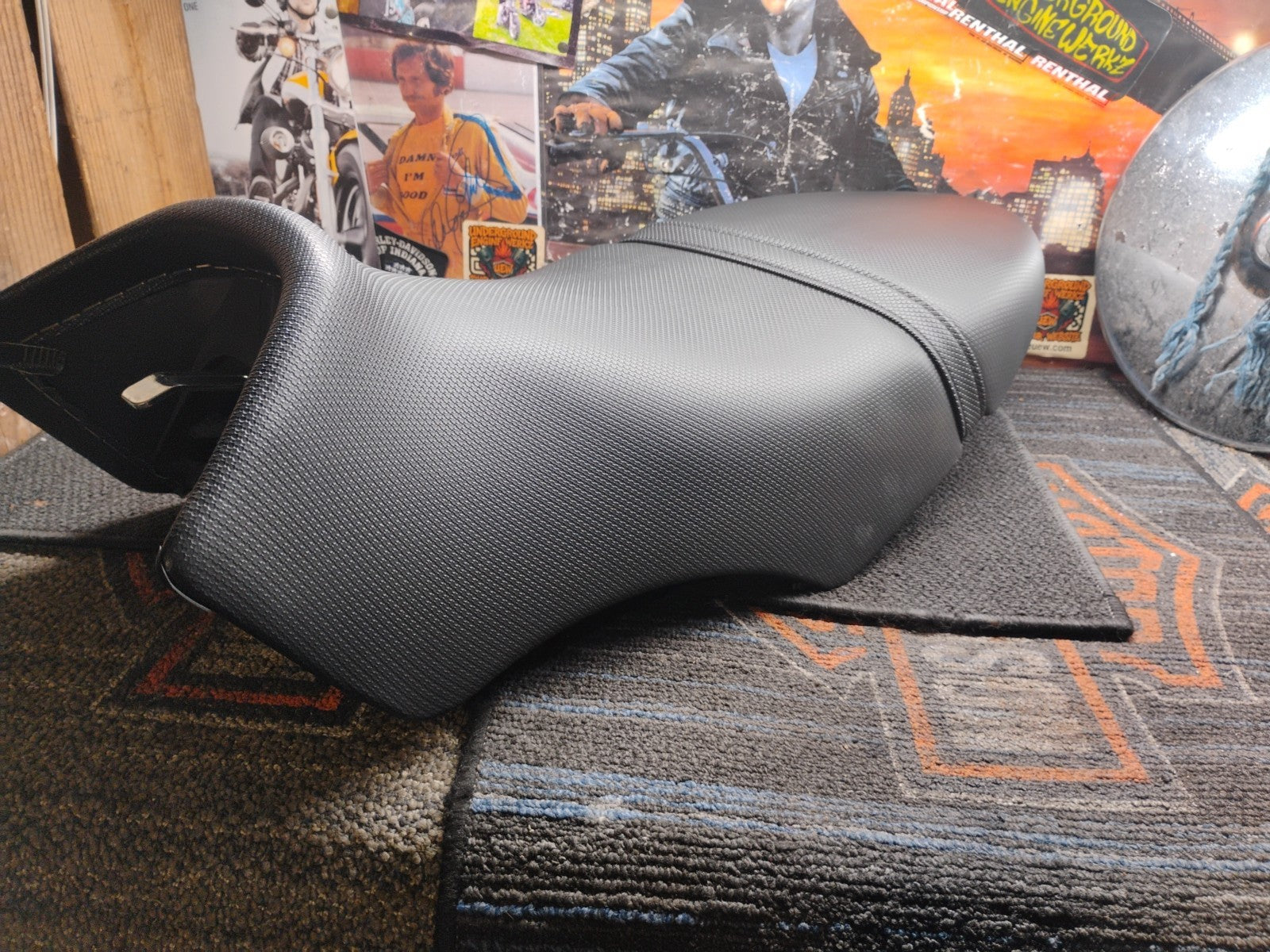 OEM Buell XB12S Motorcycle Seat Black Rider Saddle