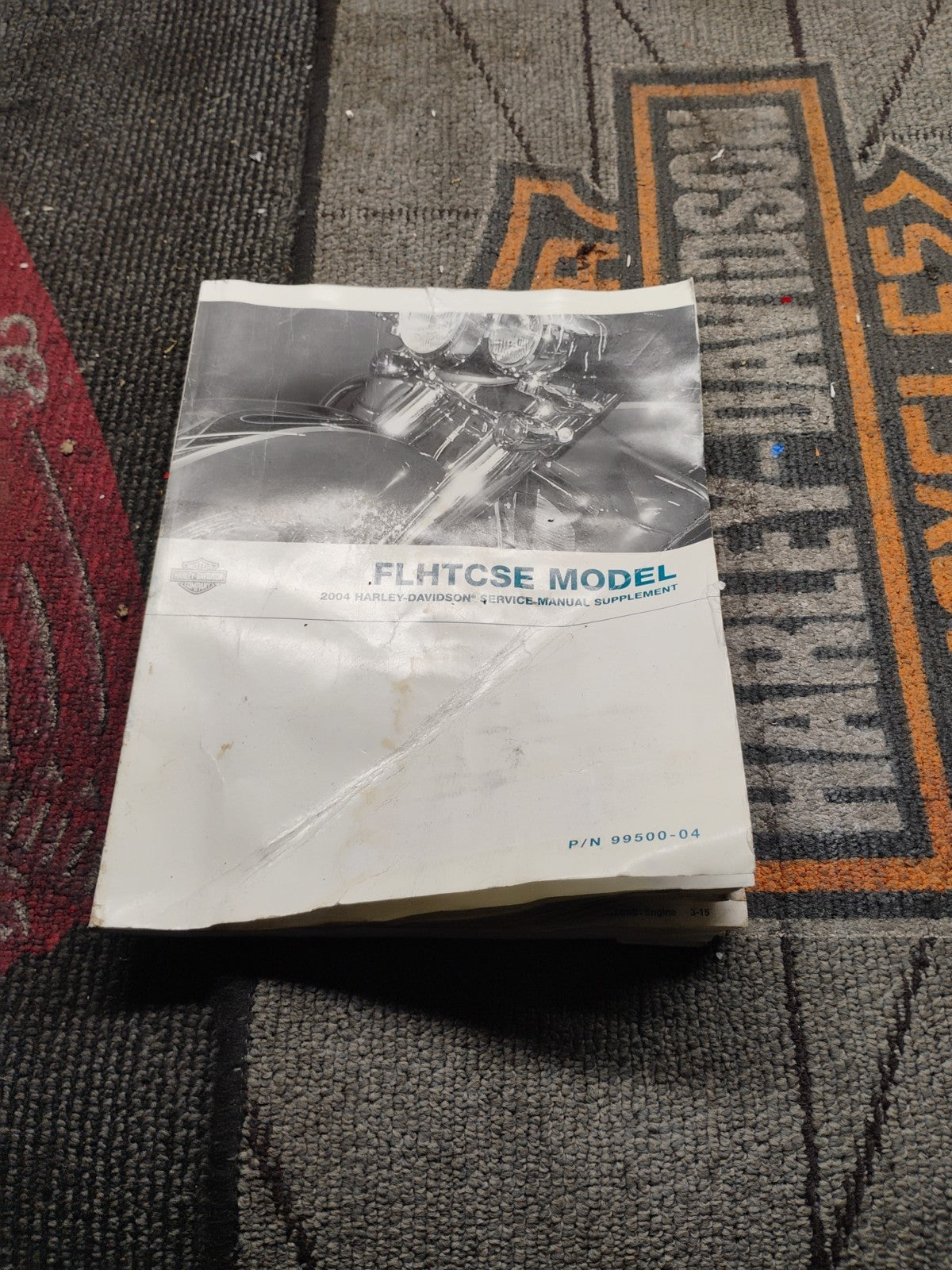 HARLEY DAVIDSON 2004 FLHTCUSE Models Service Manual Supplement P/N 99500-04 
