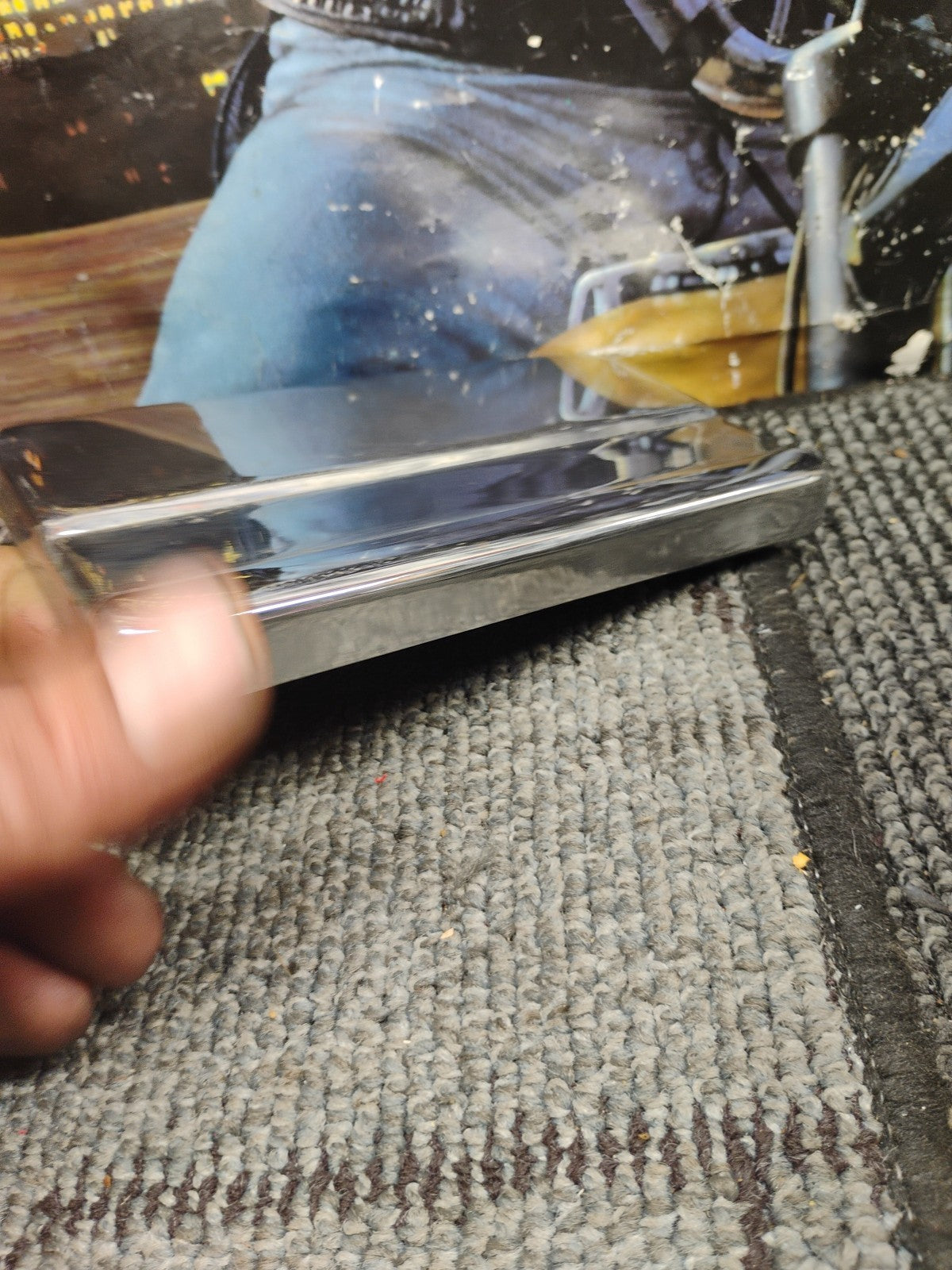 Harley-Davidson  Chrome Battery Top Cover  66367-97