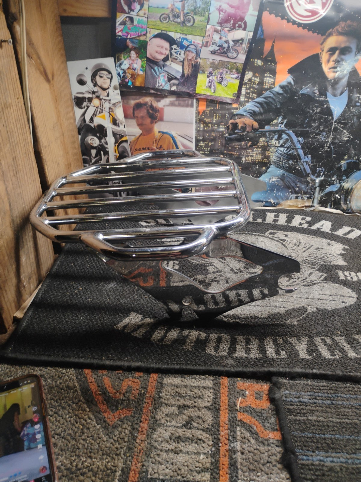 Harley Davidson 09-13 Touring Detachable Luggage Trunk Rack
