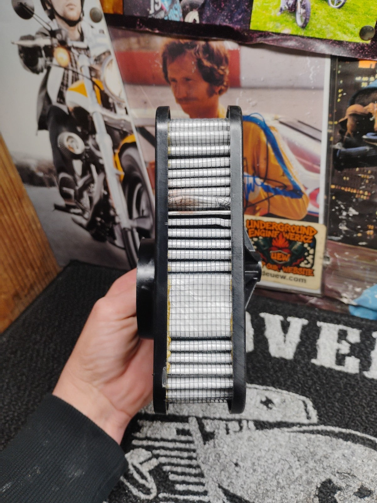 Harley Davidson Milwaukee 8 Touring OEM Air Cleaner Backing Plate Filter