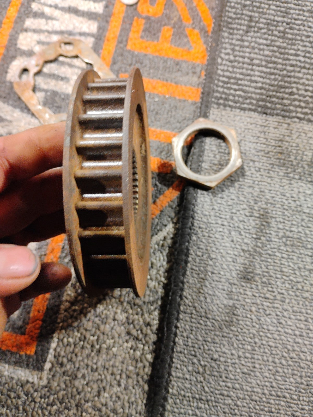 2002 BUELL BLAST 500 FRONT DRIVE BELT PULLEY 40218-00Y