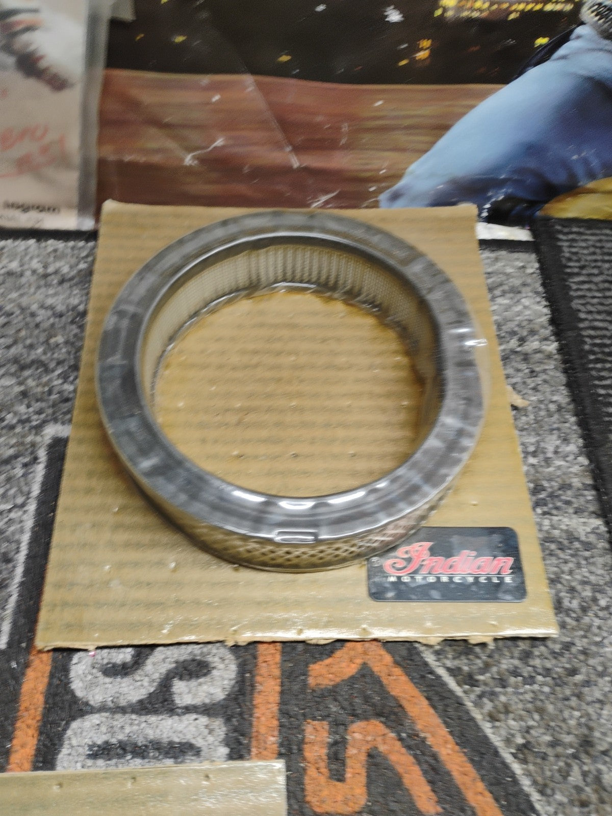 Indian Air Filter  6 1/2 Inch