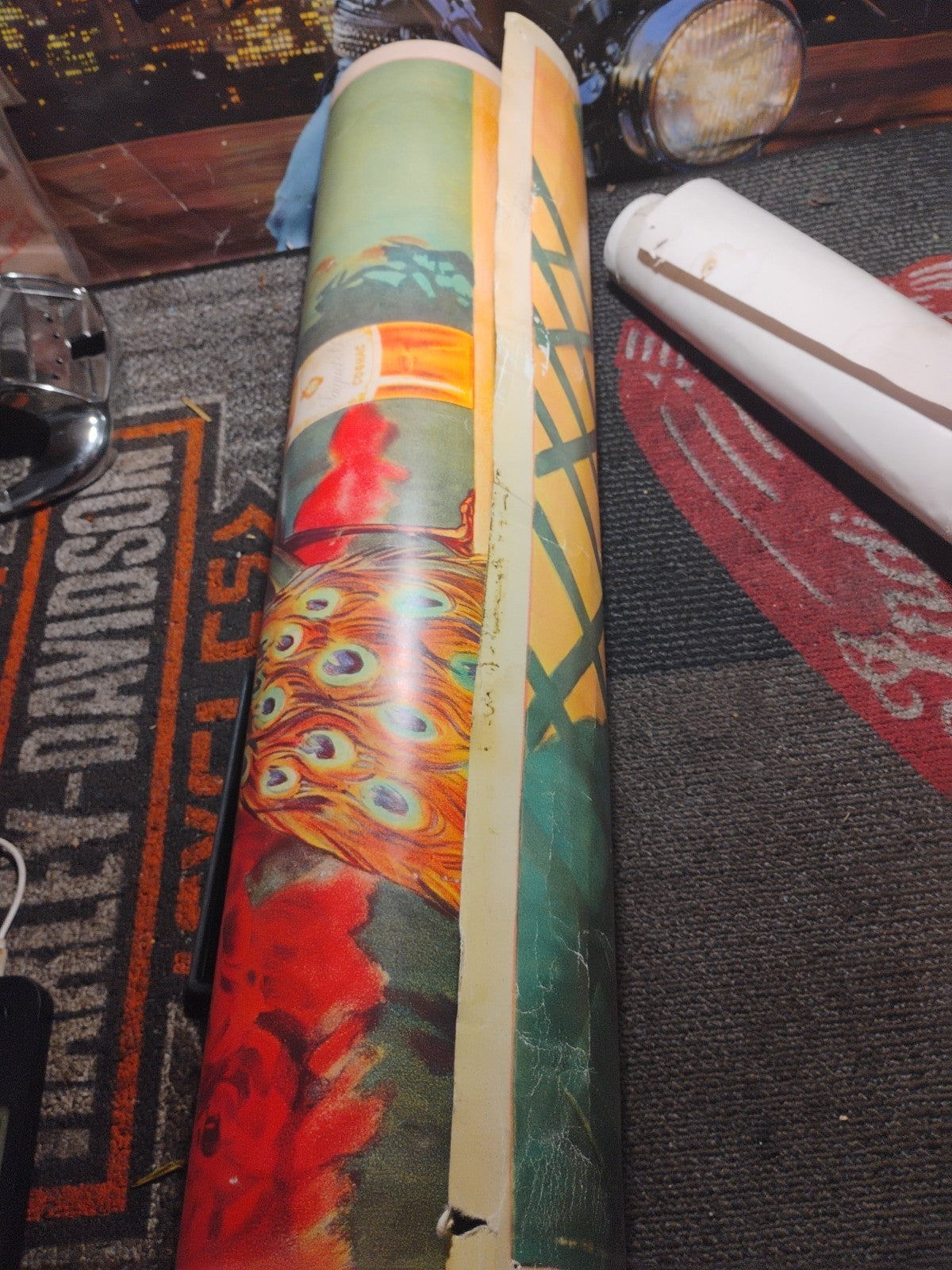 Vintage 2004 Camille Bouchet Cognac Jacquet 1920s  Art Poster 24x36