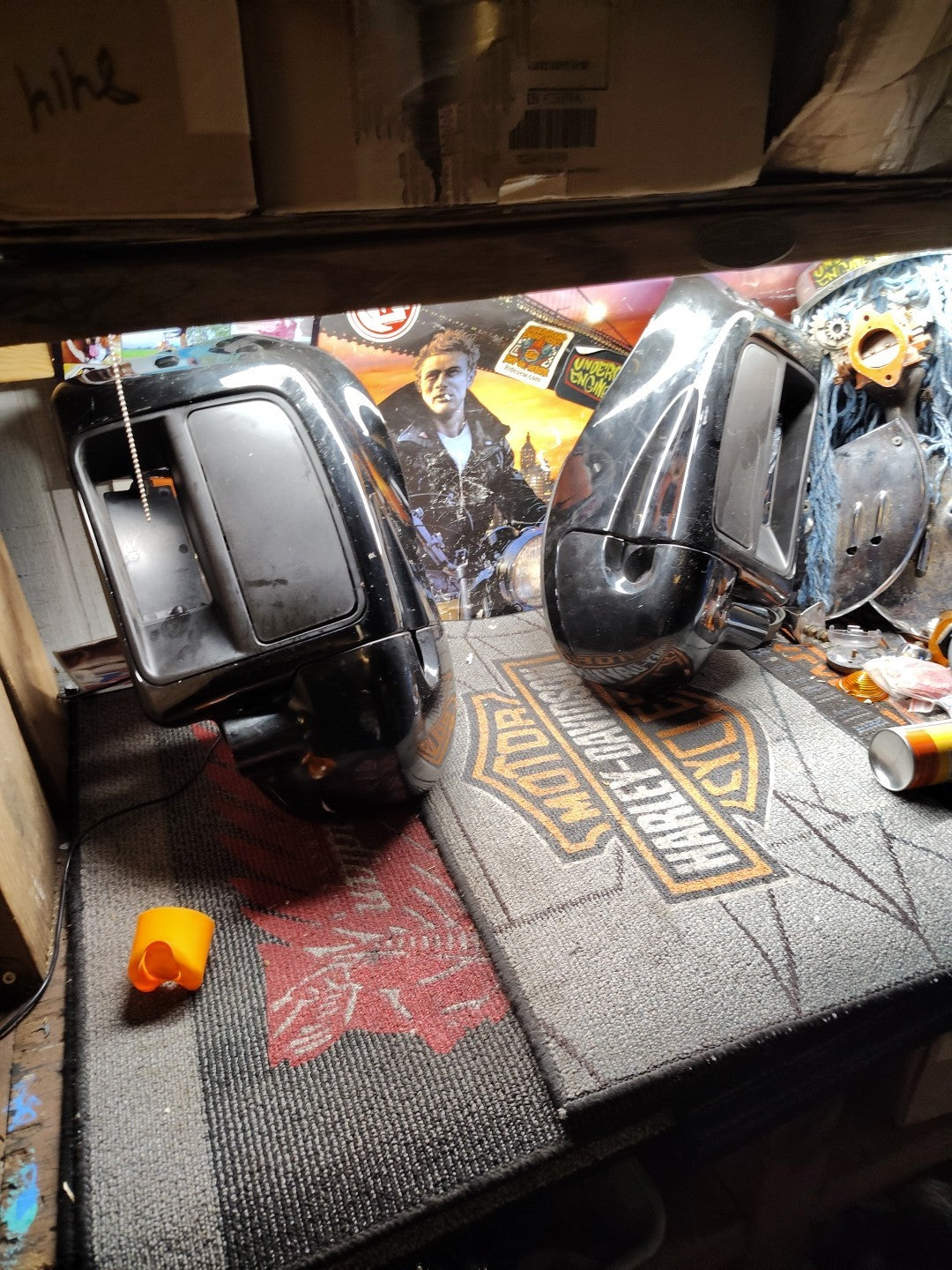 FAIRING LOWER 2014- NEWER WITH GLOVE BOX FOR HARLEY DAVIDSON 