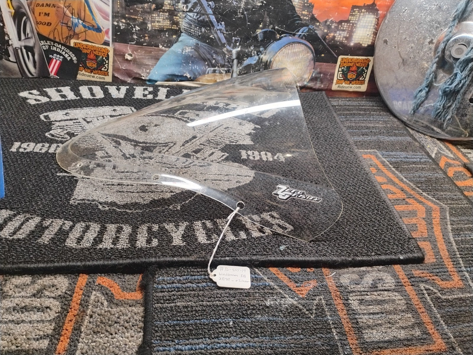 Zero Gravity Windscreen Buell Firebolt XB9R XB12R Clear 2002-2007