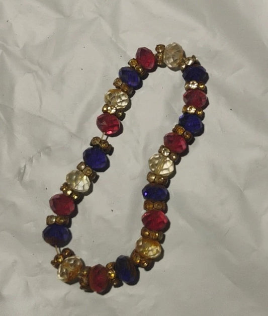 vintage glass bracelet