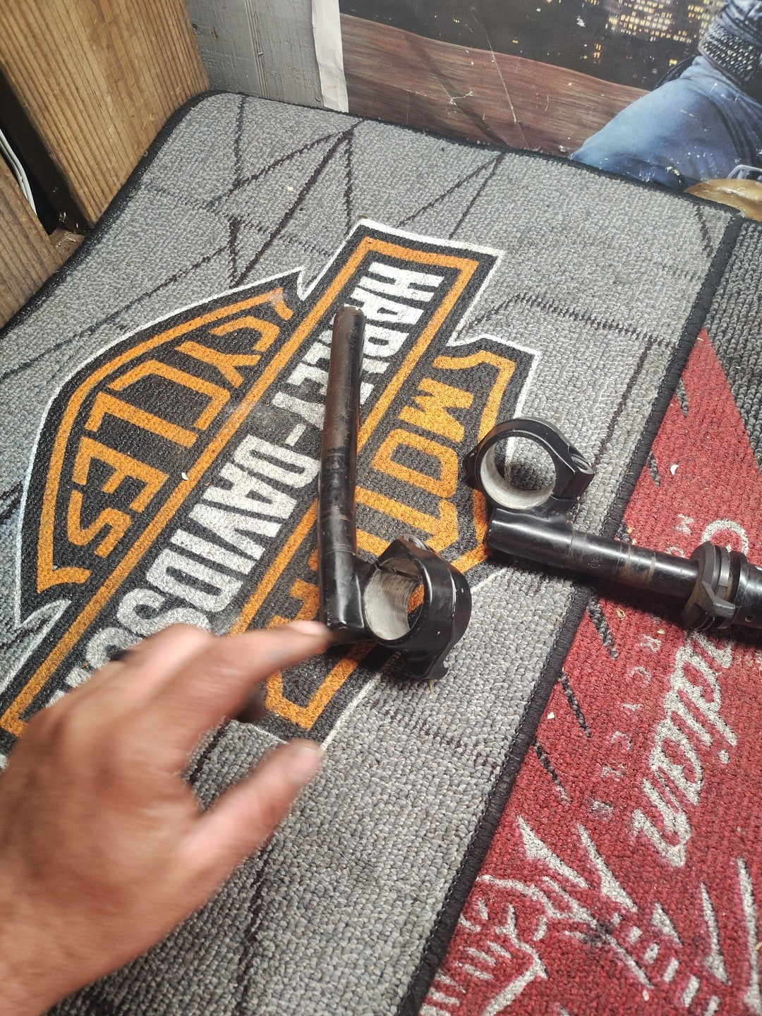 1991 92 98 HONDA CBR 600 F2 F3 LEFT And Right HANDLEBAR CLIP ON