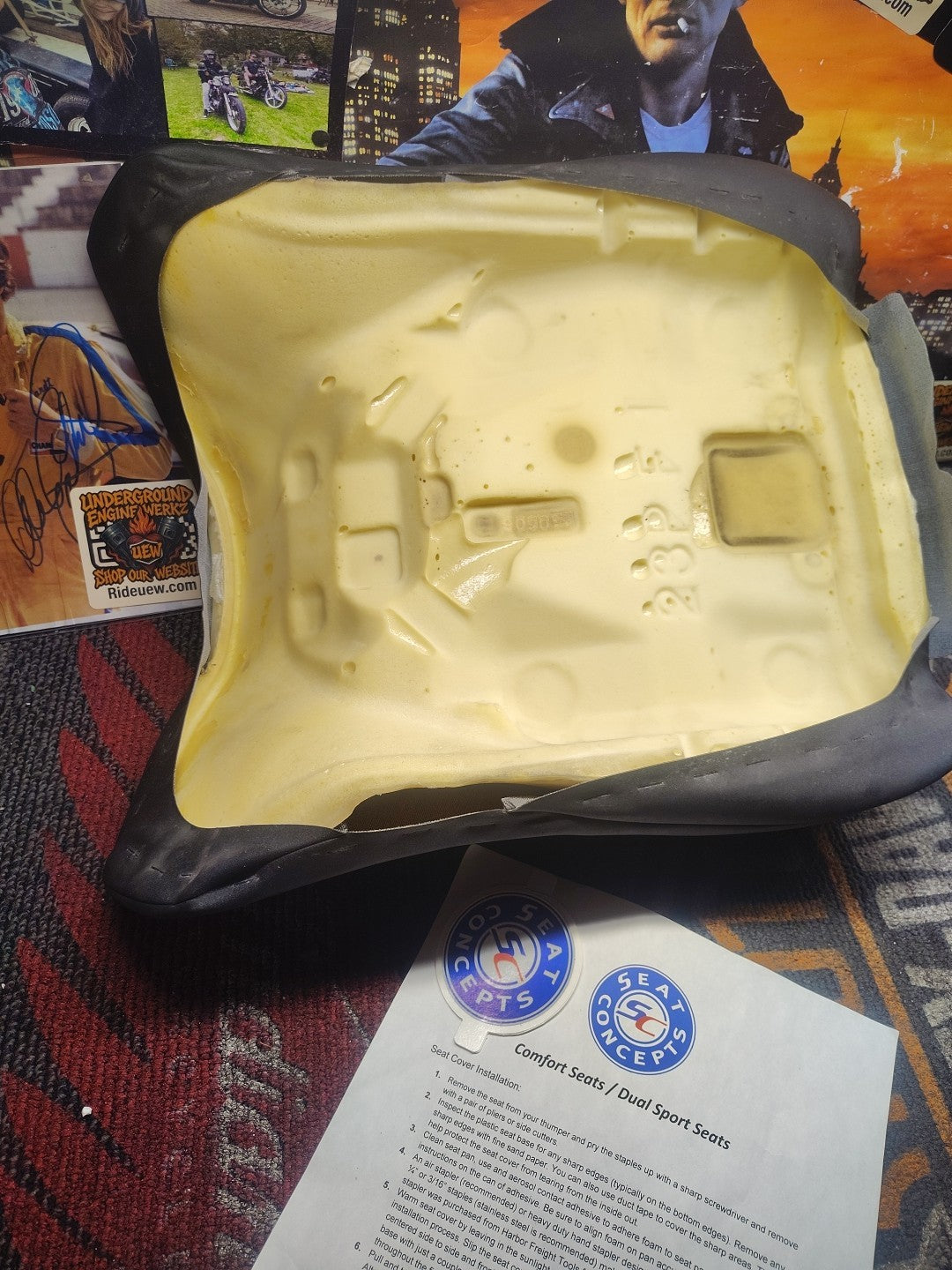 Seat Concepts Cushion Fit For Suzuki GSXR600/750 2001-2003 Nos 23pf