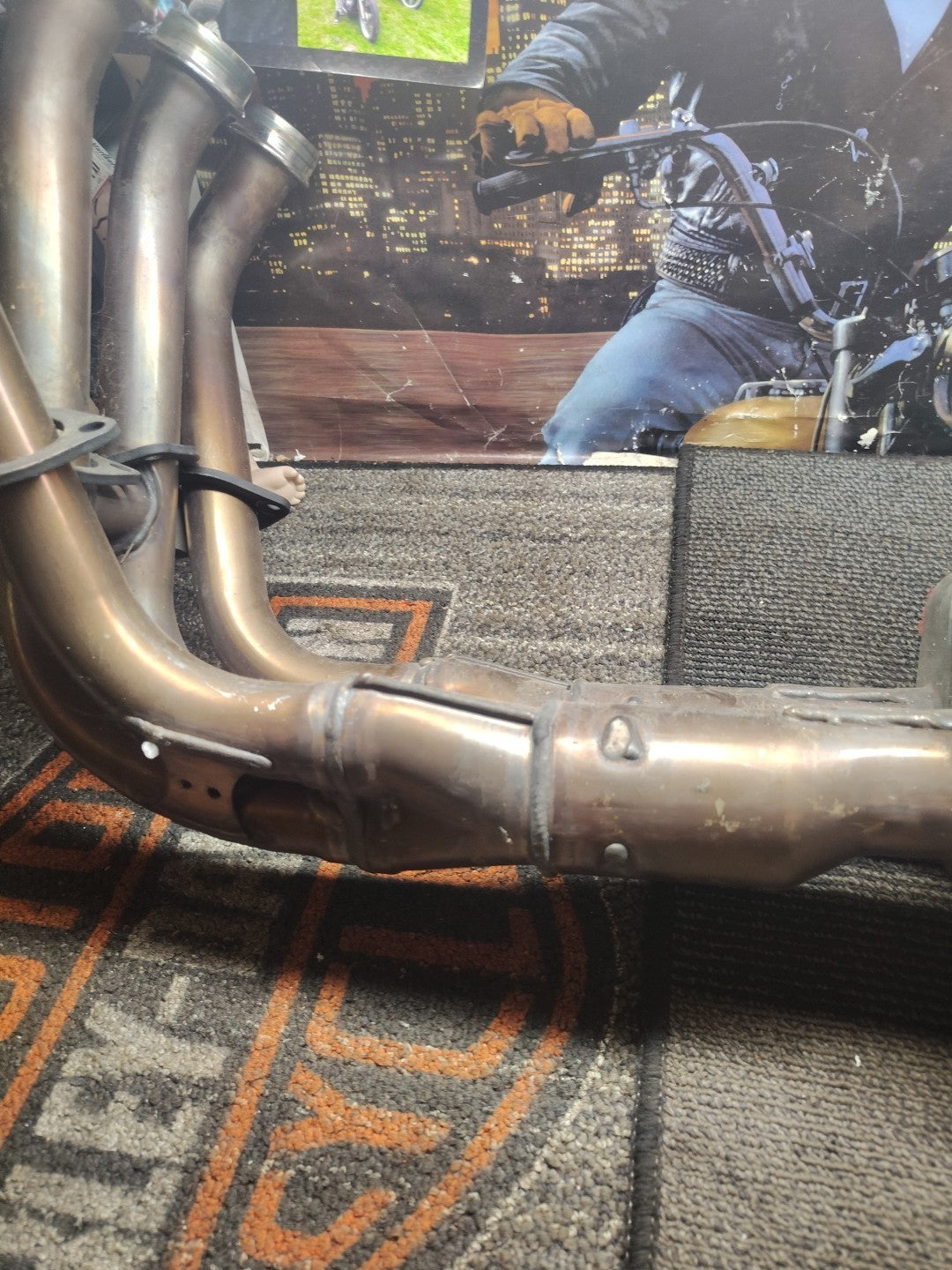  Yamaha R6 YZFR6 17-20 OEM Exhaust Headers Header Manifold Sensor NICE!