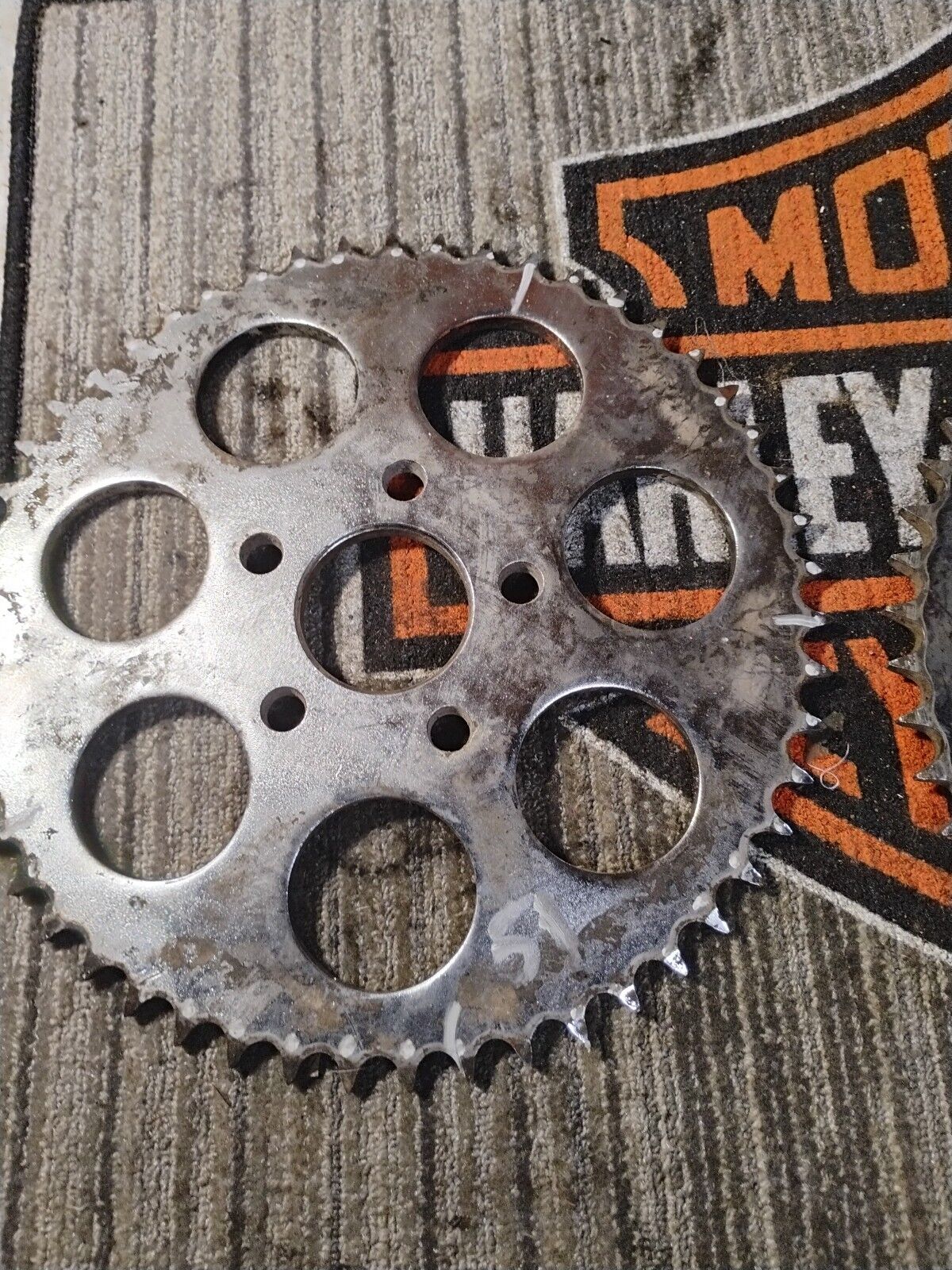 Harley Davidson Rear 51 T Dished Shovelhead Tooth Sprocket Oem