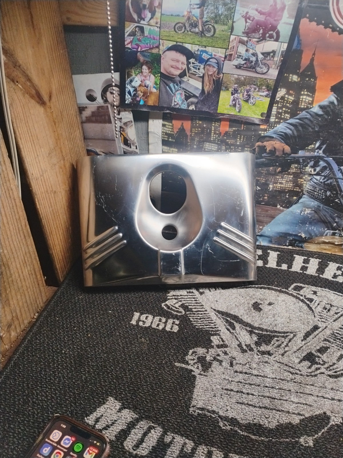 Genuine Harley Davidson Softail FLST Chrome Triple Tree Cover Shroud 67907-96A