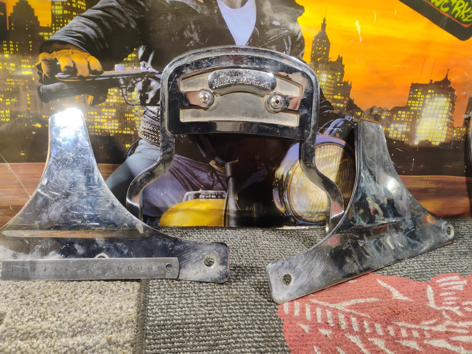 harley davidson backrest