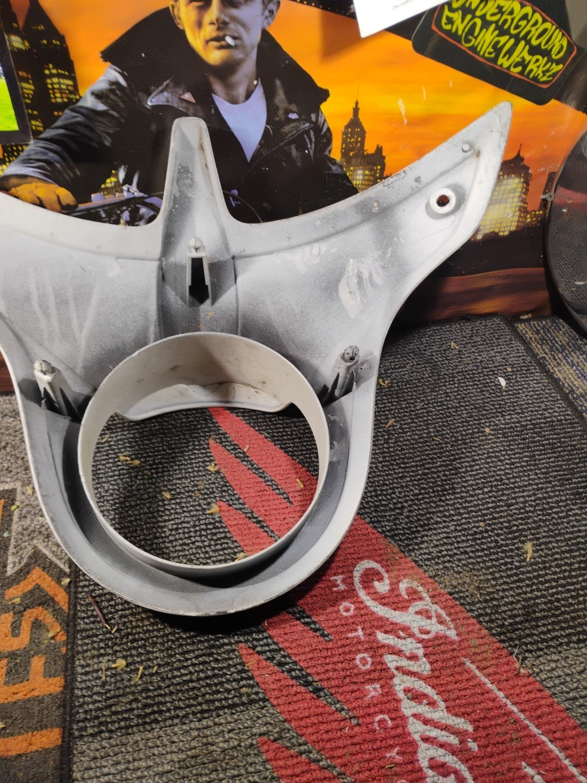 Headlight Bezel Fit For Indian Chieftain 14-18 Dark Horse 16-18 Roadmaster 15-23