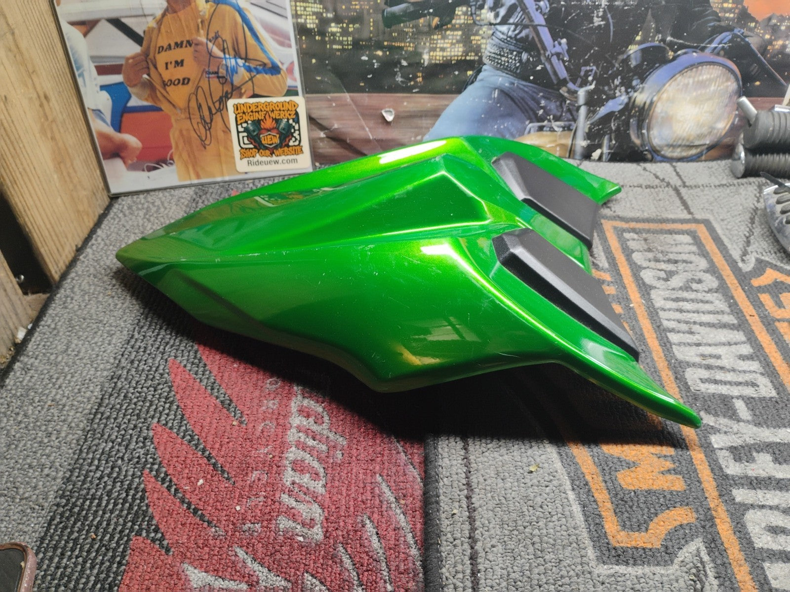 Motorcycle Rear Seat Cover Cowl Fairing Tail Fit for Kawasaki Ninja 650