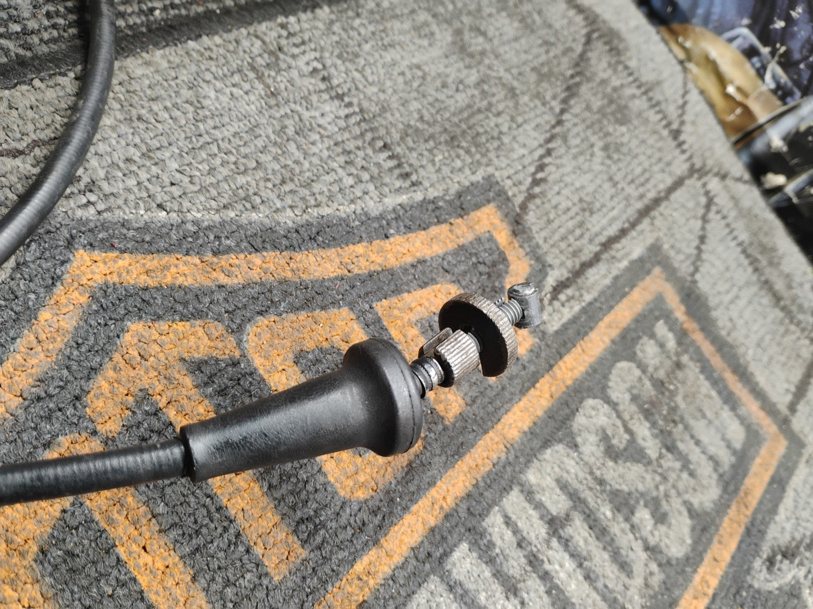 1983 Suzuki gs1100E clutch cable with arm