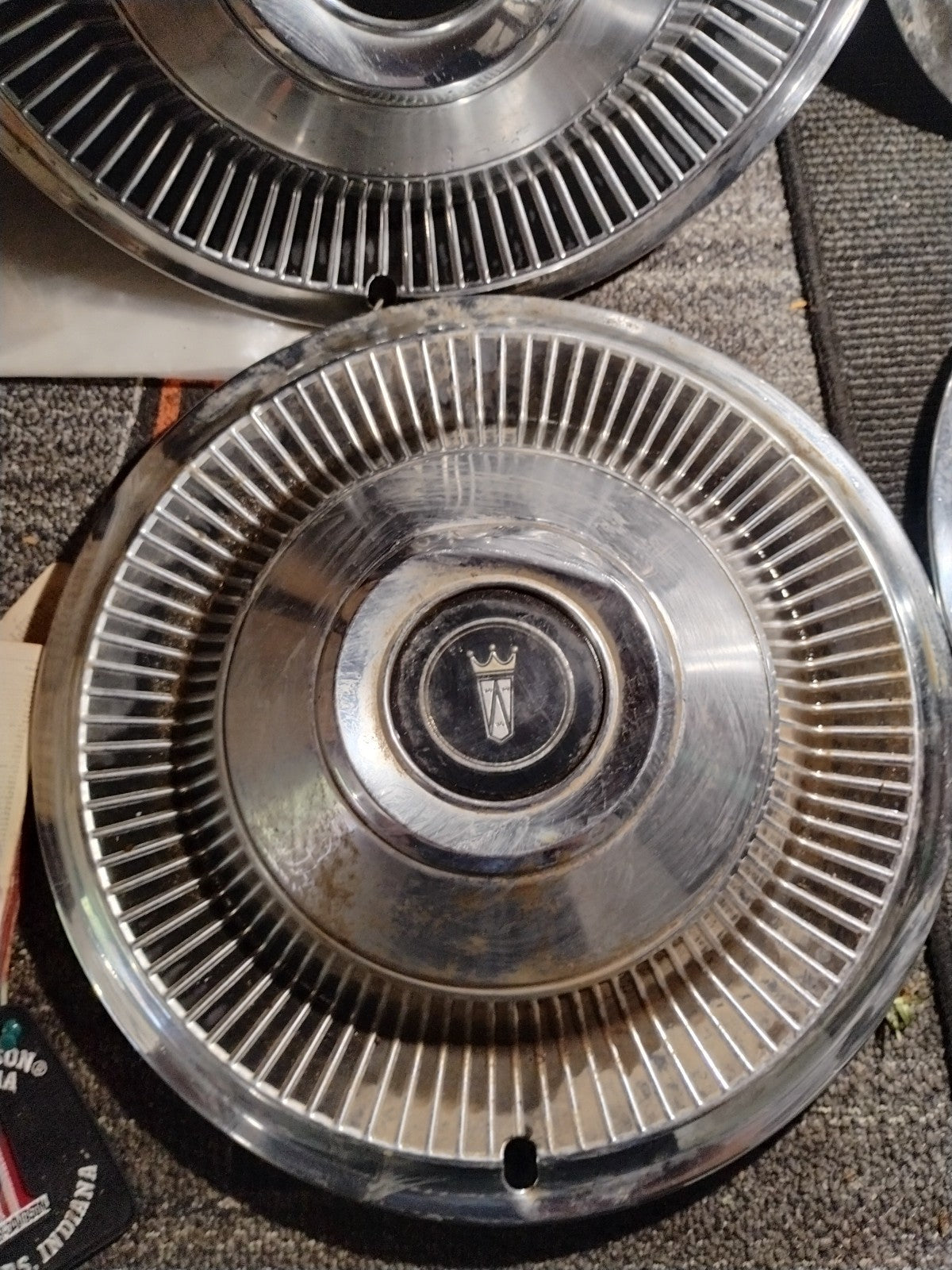 *Set of 4* Vintage 1968-1969 Ford Galaxie LTD 15" Hubcaps Wheel Covers USED