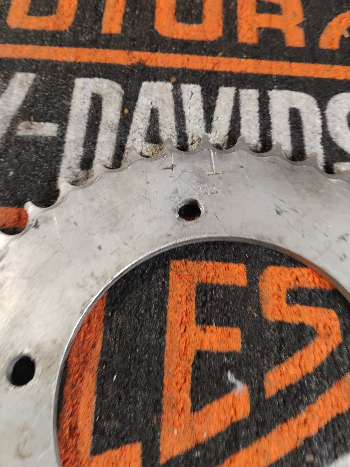 GT Alloy41 Tooth Vintage BSA Racing Sprocket Owned By Sam Ingram