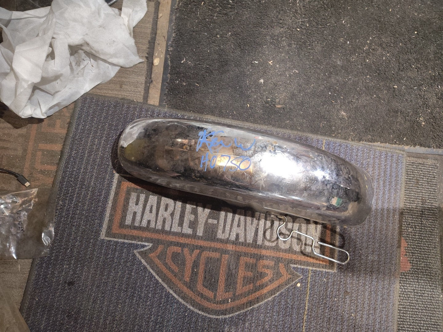 1983 Kawasaki KZ550 Front Fender