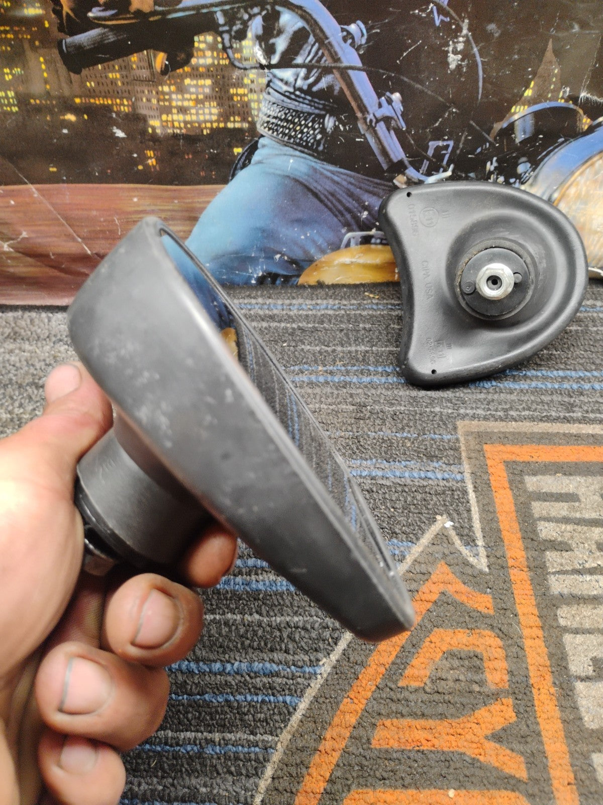 Genuine 09-20 Harley Davidson Touring Inner Fairing Mirrors USED Oem #2