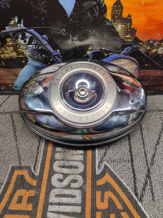 Harley 96CI 08 & Later Electra Glide Chrome Air Cleaner Assembly 29630-08