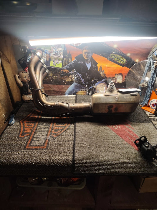  Yamaha R6 YZFR6 17-20 OEM Exhaust Headers Header Manifold Sensor NICE!