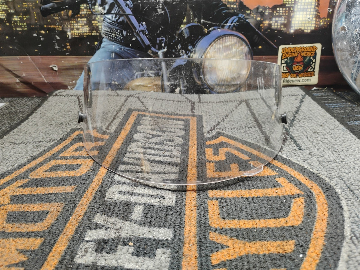 SHOEI  Model 0-20 Clear Face Shield Visor Motorcycle Helmet