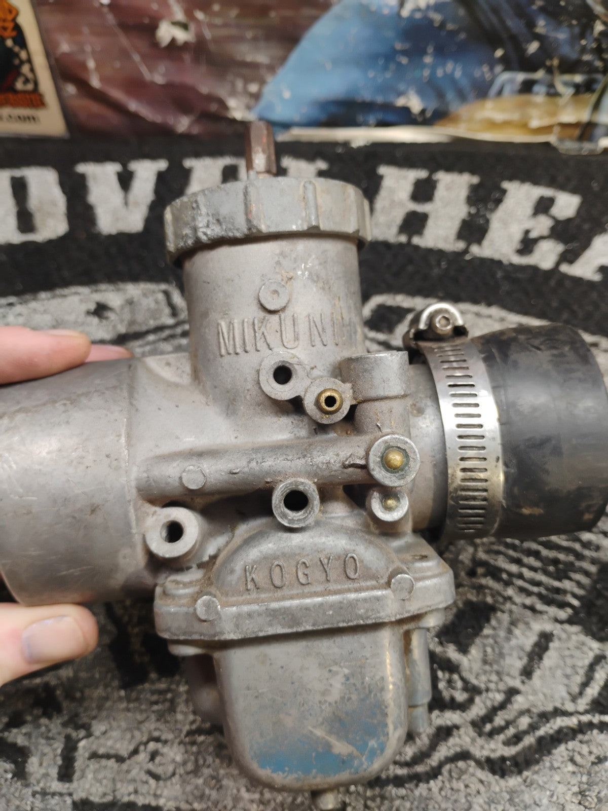 Suzuki RM370 RM250 carb carburetor Ahrma Ama Vintage Mx Motocross Mikuni 36mm