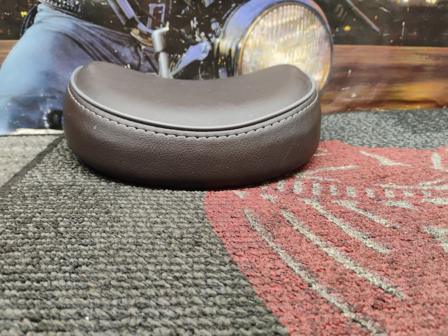 Genuine Royal Enfield Brown passenger Backrest Pad 