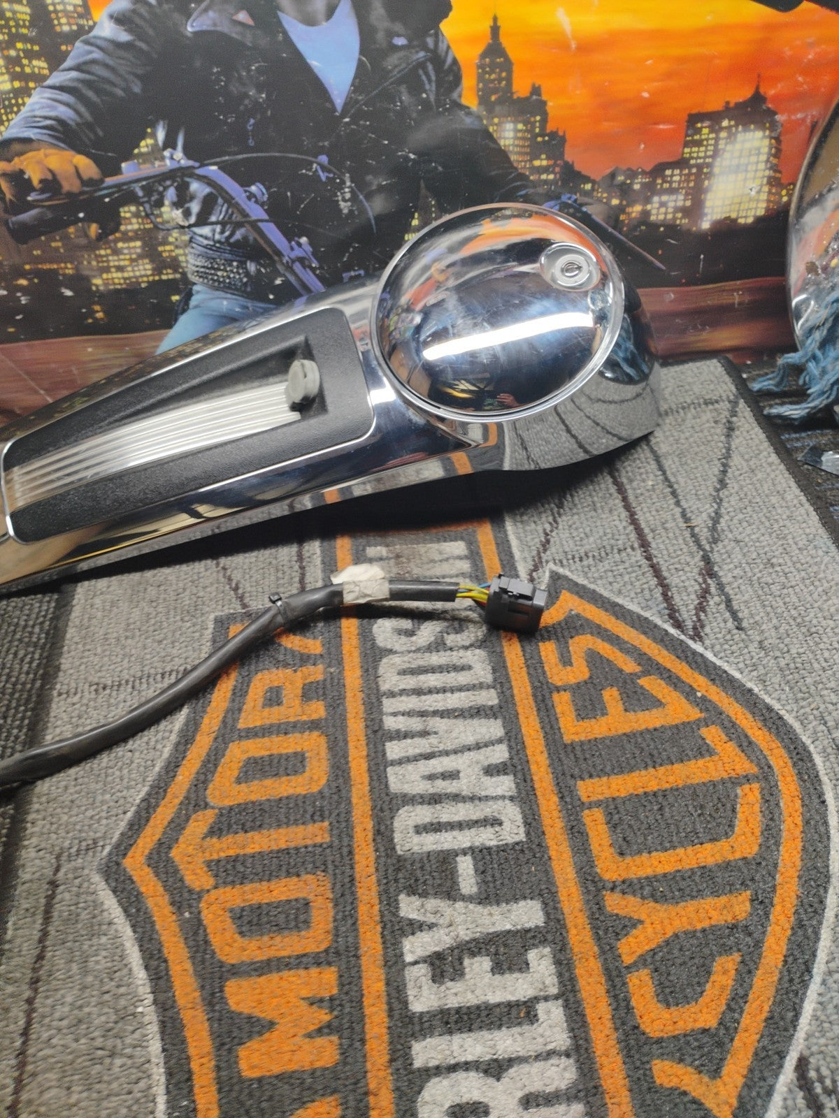 2008 HARLEY-DAVIDSON FLHTCU ROAD KING ULTRA CLASSIC GAS FUEL TANK COVER 61278-08