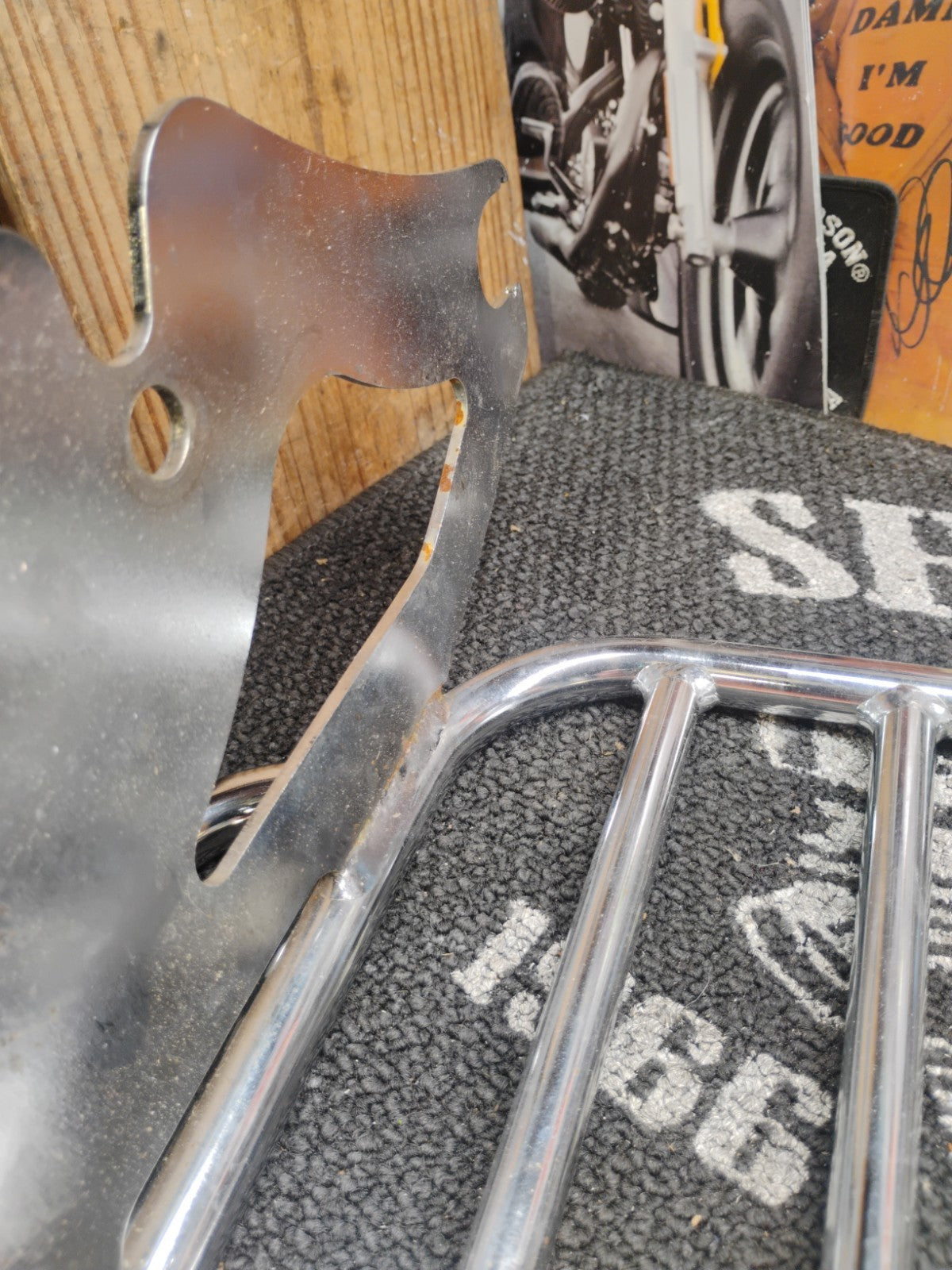 Harley Davidson 09-13 Touring Detachable Luggage Trunk Rack