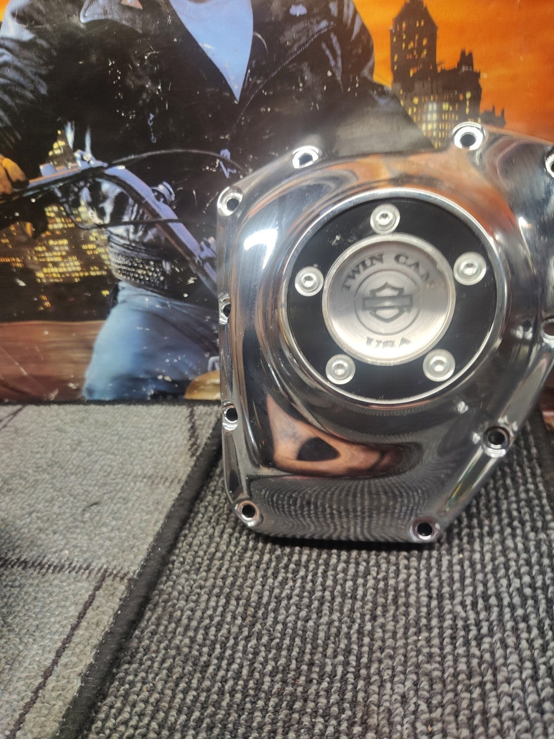 Harley Davidson Chrome Cam Cover HD 25362-01B