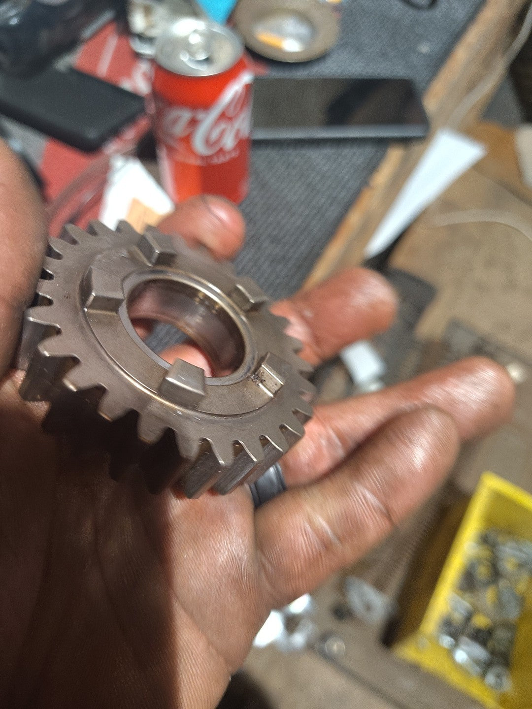 Mainshaft 3rd Countershaft 2nd Gear Stock Ratio for Harley 5-speed #35027-79B