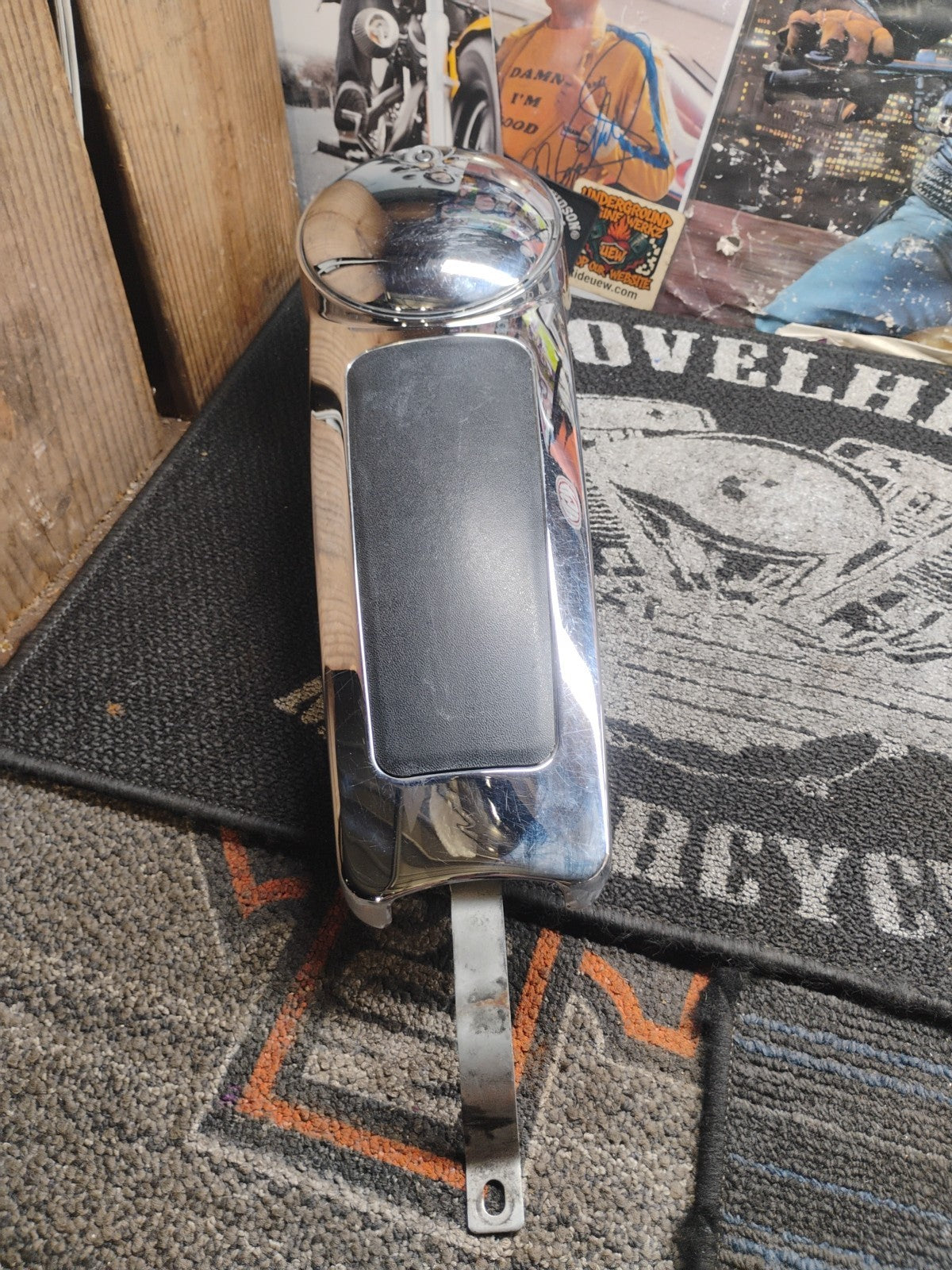 OEM Harley-Davidson Chrome Gas Tank Console Dash 2008-Up 61270-08