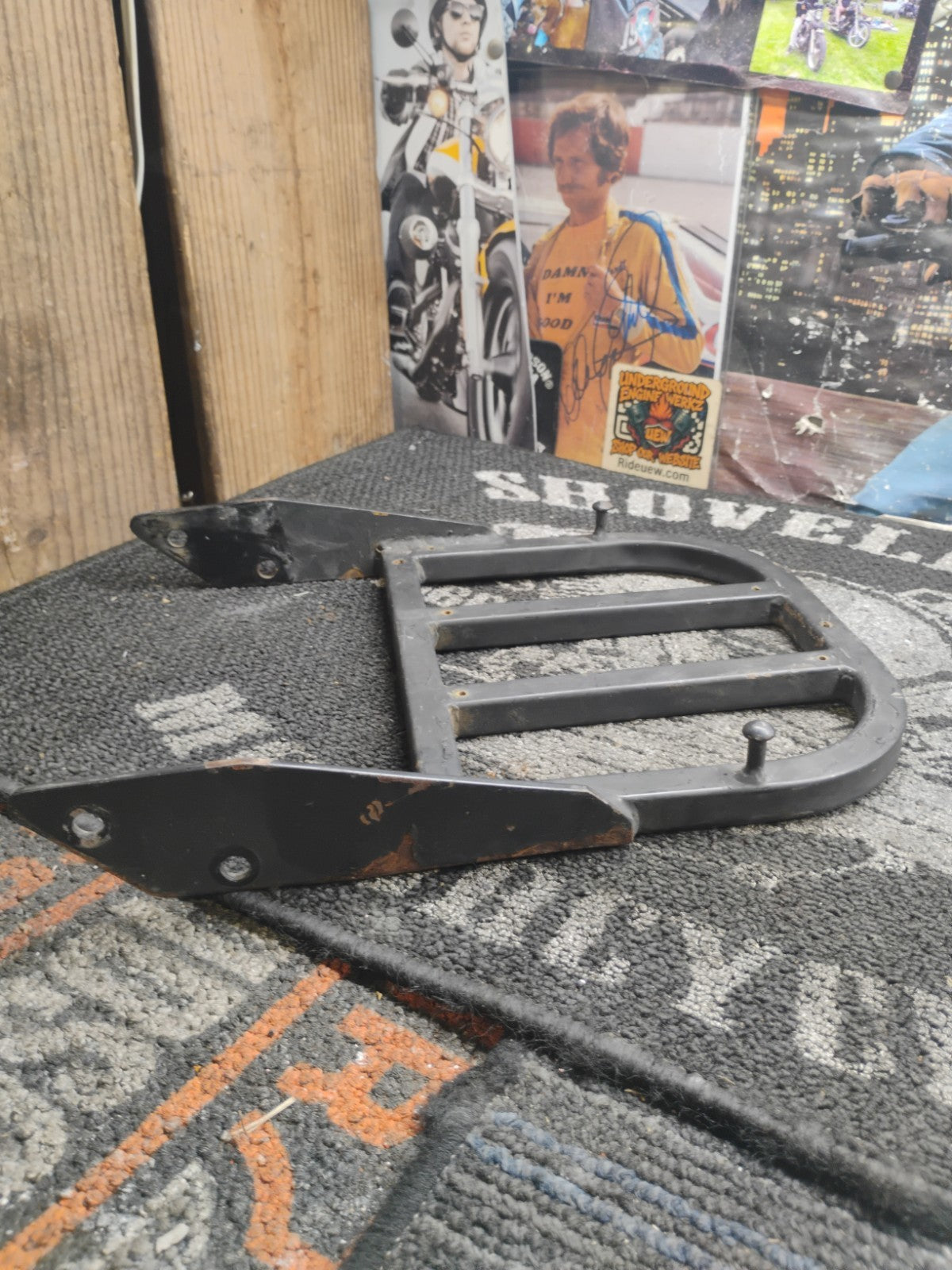 Rear Luggage Rack For Harley Davidson -No Hardware