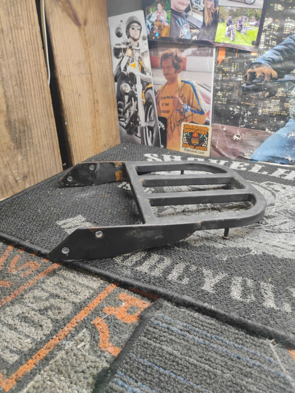 Rear Luggage Rack For Harley Davidson -No Hardware