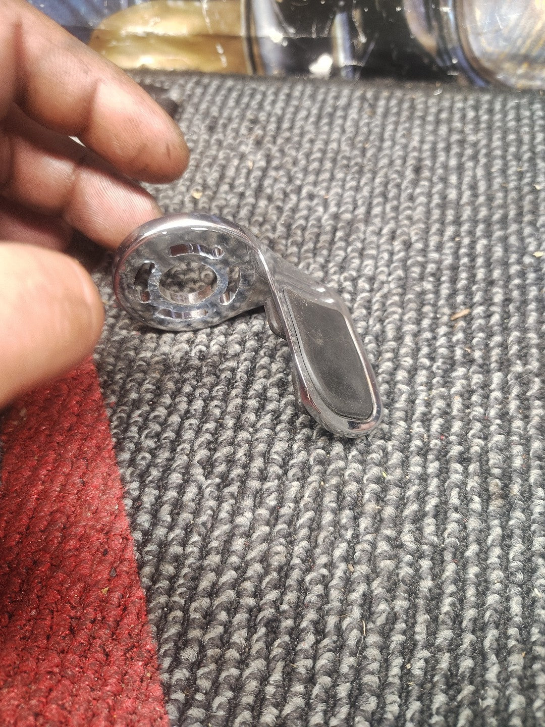 01-05 Harley Davidson Softail Deuce FXSTDI Throttle Control Cruise Wrist Rest