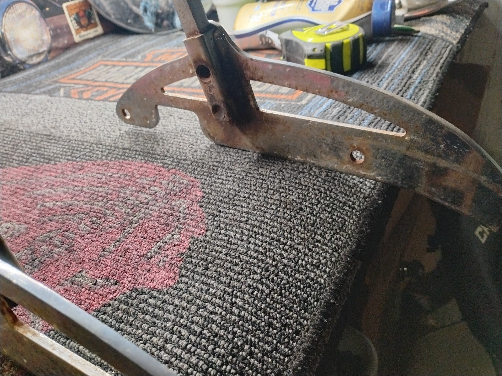 Harley Davidson Shovelhead Sissy Bar Back Rest 1972-85 FX